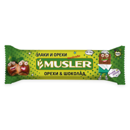 Батончик мюсли "Орешки с шоколадом" MUSLER 30 г